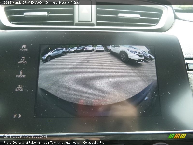 Gunmetal Metallic / Gray 2018 Honda CR-V EX AWD