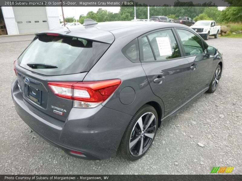 Magnetite Gray Metallic / Black 2018 Subaru Impreza 2.0i Sport 5-Door