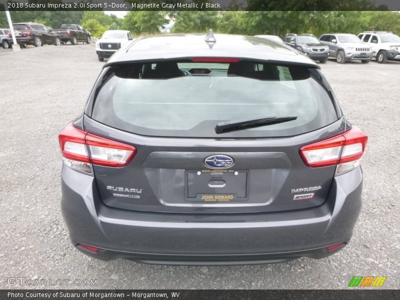 Magnetite Gray Metallic / Black 2018 Subaru Impreza 2.0i Sport 5-Door