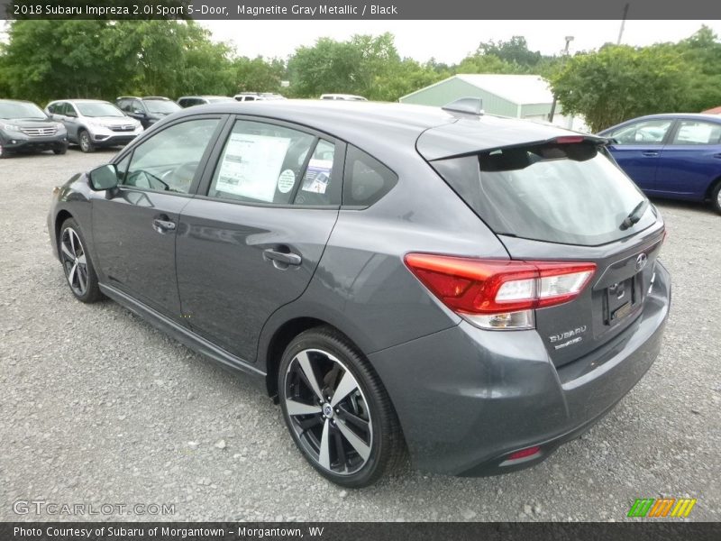 Magnetite Gray Metallic / Black 2018 Subaru Impreza 2.0i Sport 5-Door