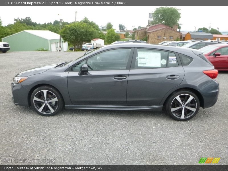 Magnetite Gray Metallic / Black 2018 Subaru Impreza 2.0i Sport 5-Door