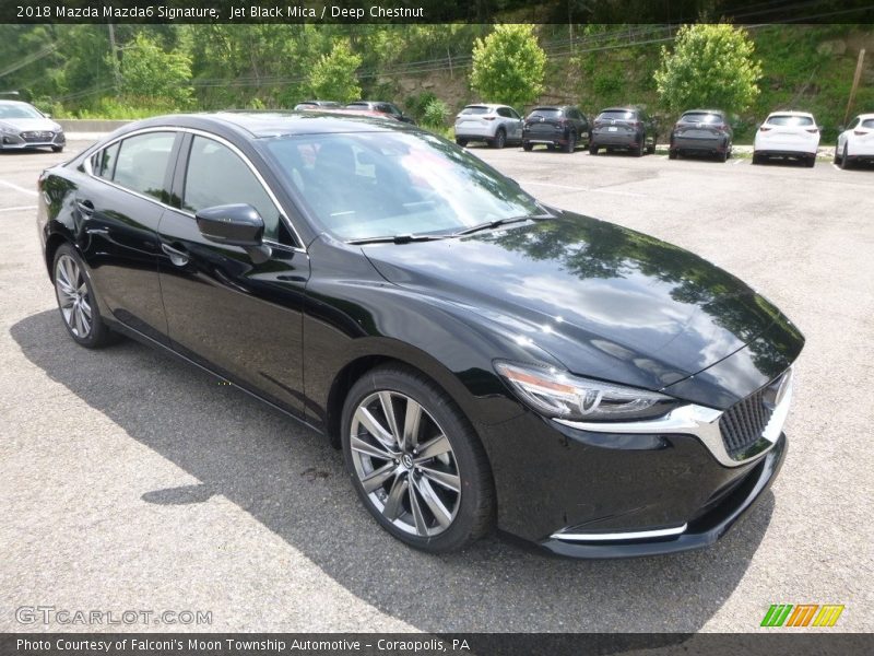 Front 3/4 View of 2018 Mazda6 Signature