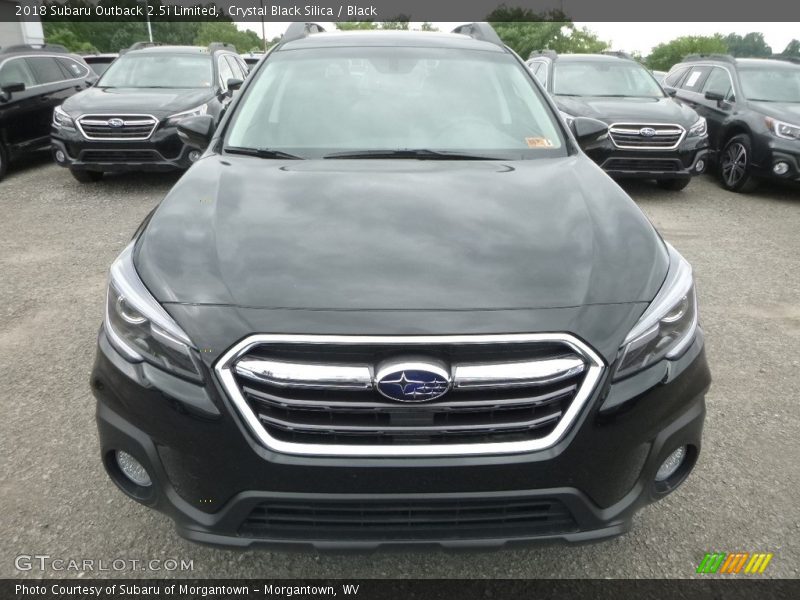 Crystal Black Silica / Black 2018 Subaru Outback 2.5i Limited