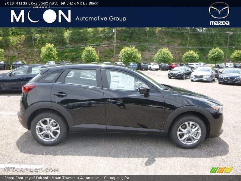 Jet Black Mica / Black 2019 Mazda CX-3 Sport AWD