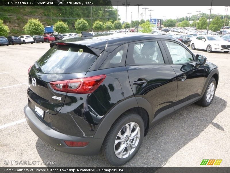 Jet Black Mica / Black 2019 Mazda CX-3 Sport AWD