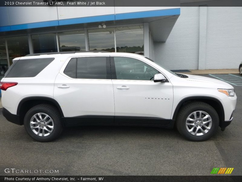  2019 Traverse LT AWD Pearl White