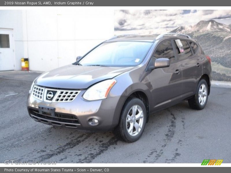 Iridium Graphite / Gray 2009 Nissan Rogue SL AWD
