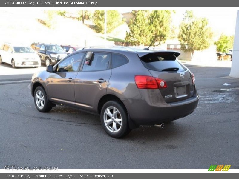 Iridium Graphite / Gray 2009 Nissan Rogue SL AWD