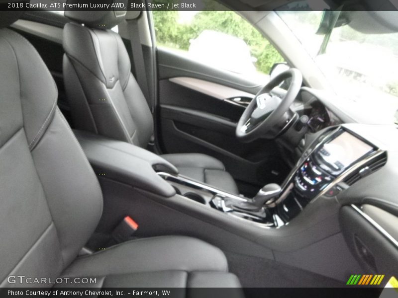 Black Raven / Jet Black 2018 Cadillac ATS Premium Luxury AWD