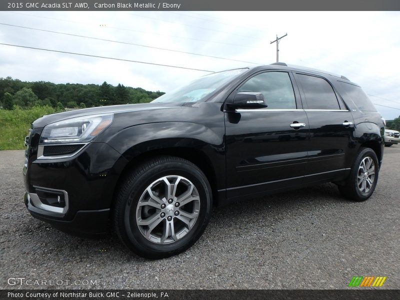 Carbon Black Metallic / Ebony 2015 GMC Acadia SLT AWD