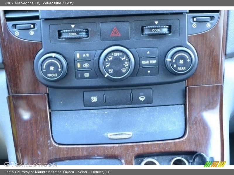 Velvet Blue / Gray 2007 Kia Sedona EX