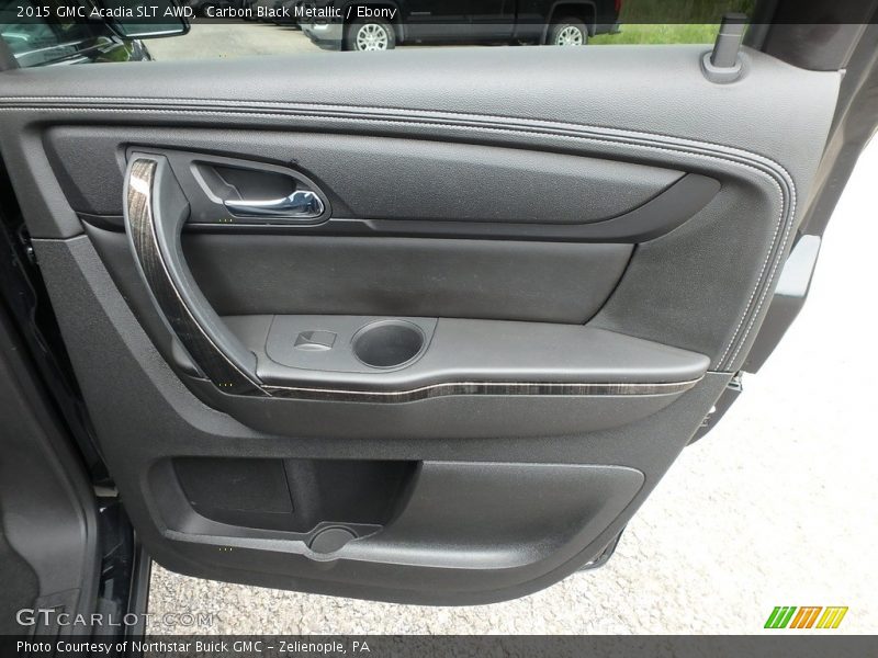 Carbon Black Metallic / Ebony 2015 GMC Acadia SLT AWD
