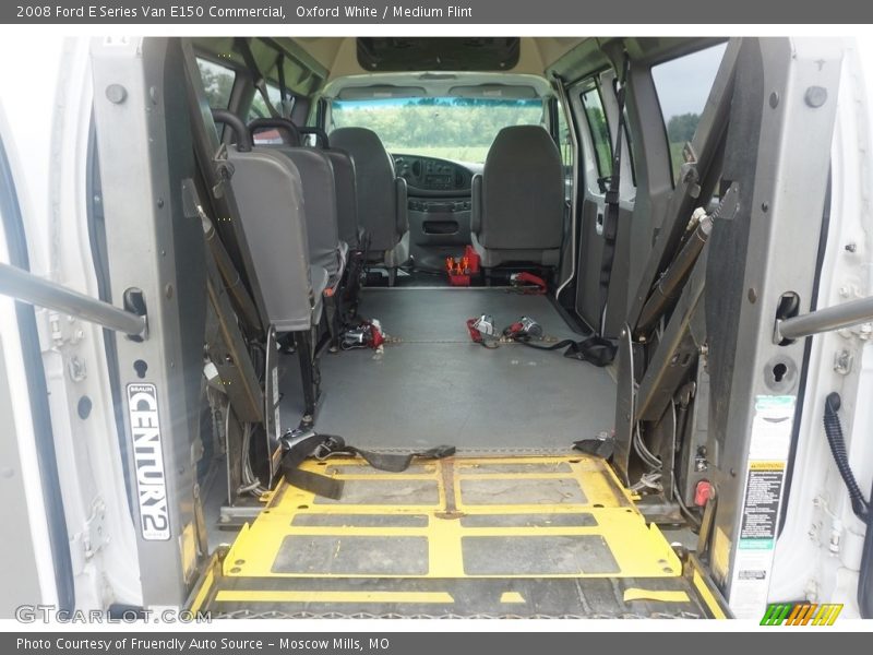 Oxford White / Medium Flint 2008 Ford E Series Van E150 Commercial