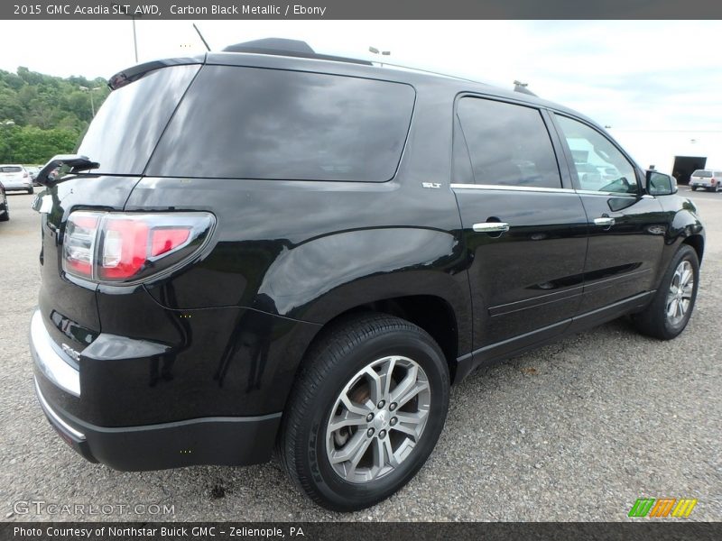 Carbon Black Metallic / Ebony 2015 GMC Acadia SLT AWD