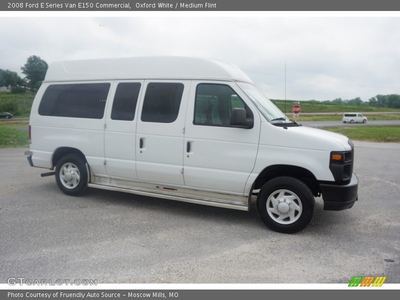 Oxford White / Medium Flint 2008 Ford E Series Van E150 Commercial