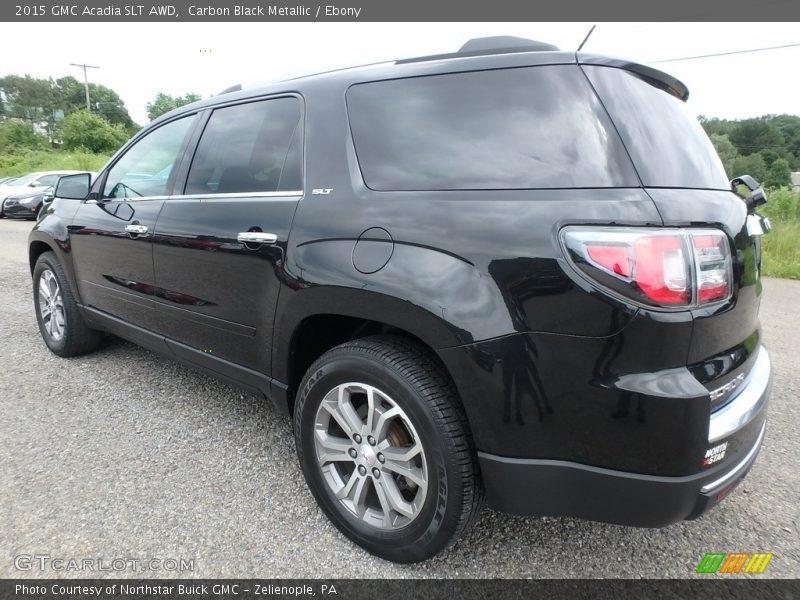 Carbon Black Metallic / Ebony 2015 GMC Acadia SLT AWD