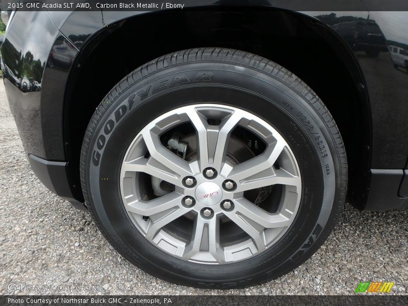 Carbon Black Metallic / Ebony 2015 GMC Acadia SLT AWD