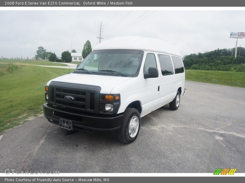 Oxford White / Medium Flint 2008 Ford E Series Van E150 Commercial