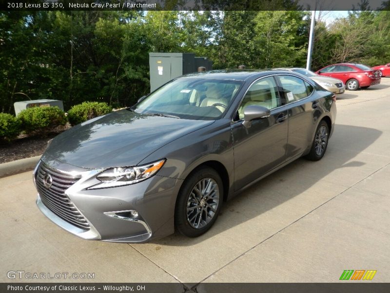 Nebula Gray Pearl / Parchment 2018 Lexus ES 350