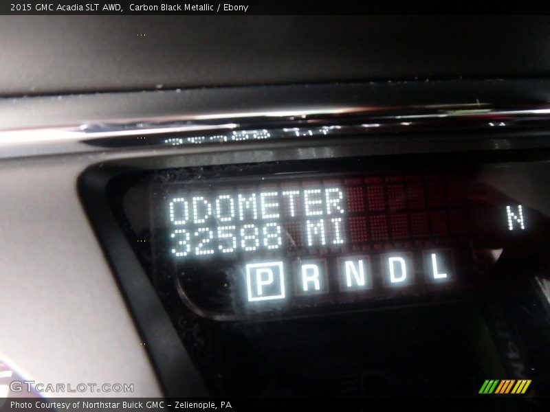Carbon Black Metallic / Ebony 2015 GMC Acadia SLT AWD