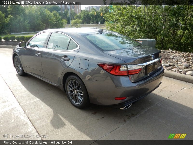 Nebula Gray Pearl / Parchment 2018 Lexus ES 350