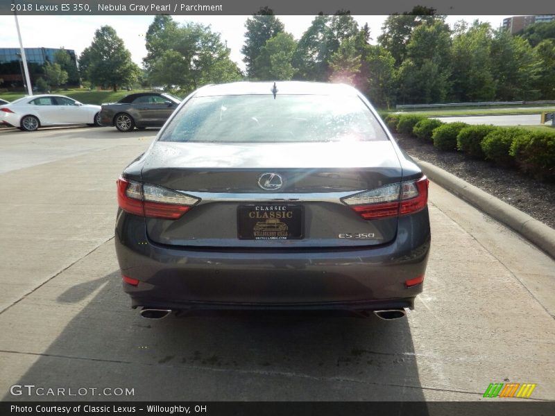 Nebula Gray Pearl / Parchment 2018 Lexus ES 350