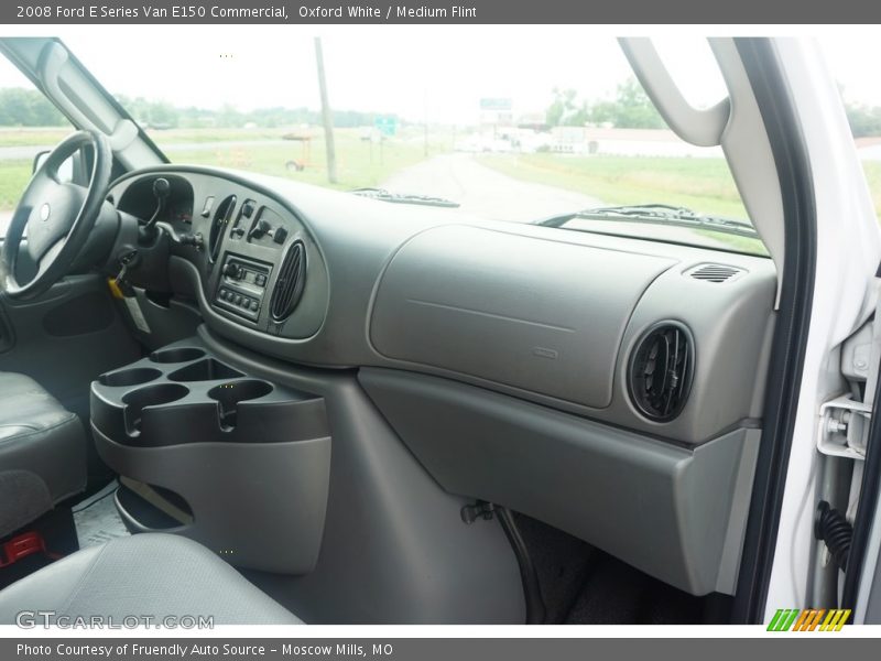 Oxford White / Medium Flint 2008 Ford E Series Van E150 Commercial