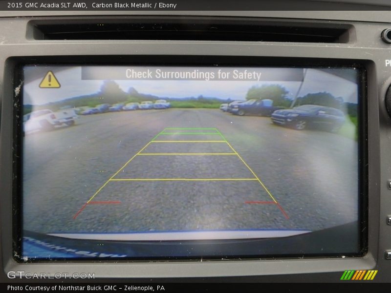 Carbon Black Metallic / Ebony 2015 GMC Acadia SLT AWD