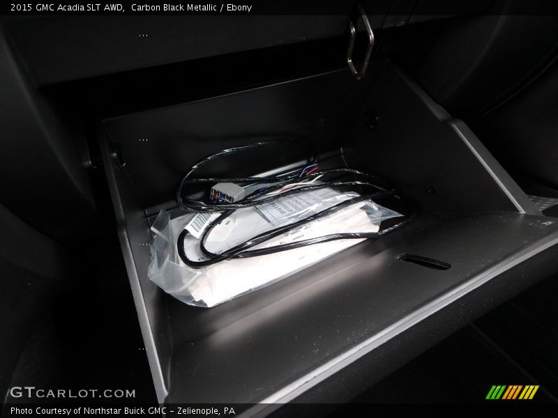 Carbon Black Metallic / Ebony 2015 GMC Acadia SLT AWD