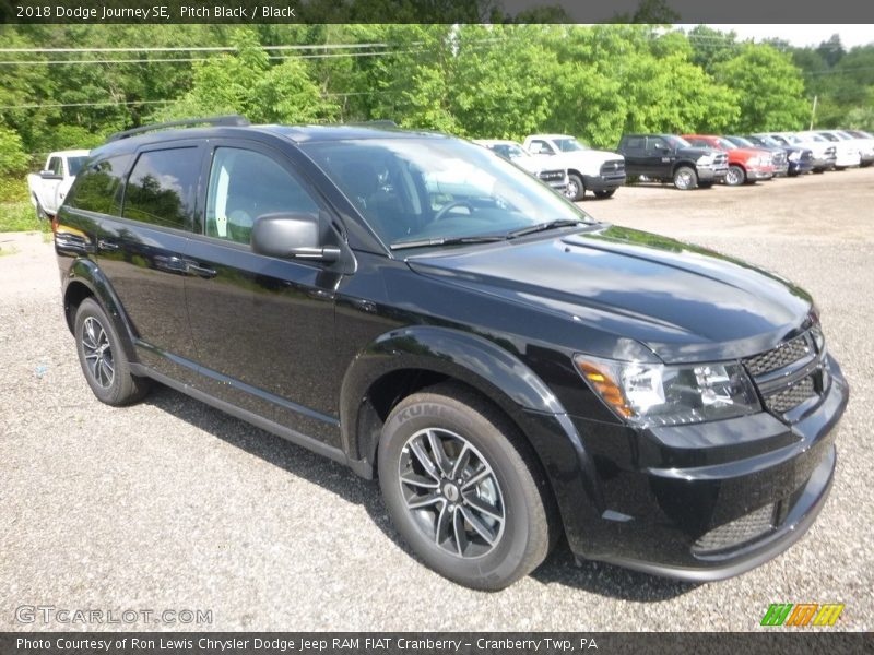 Pitch Black / Black 2018 Dodge Journey SE