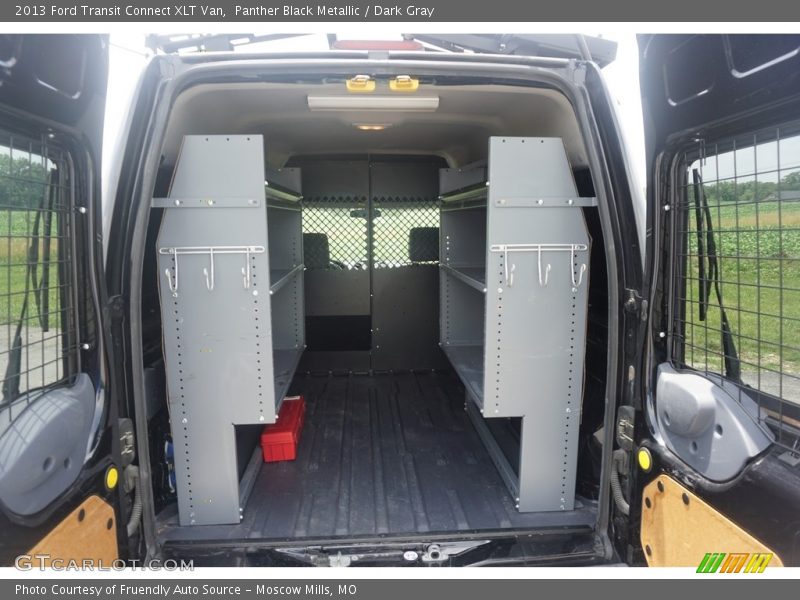 Panther Black Metallic / Dark Gray 2013 Ford Transit Connect XLT Van