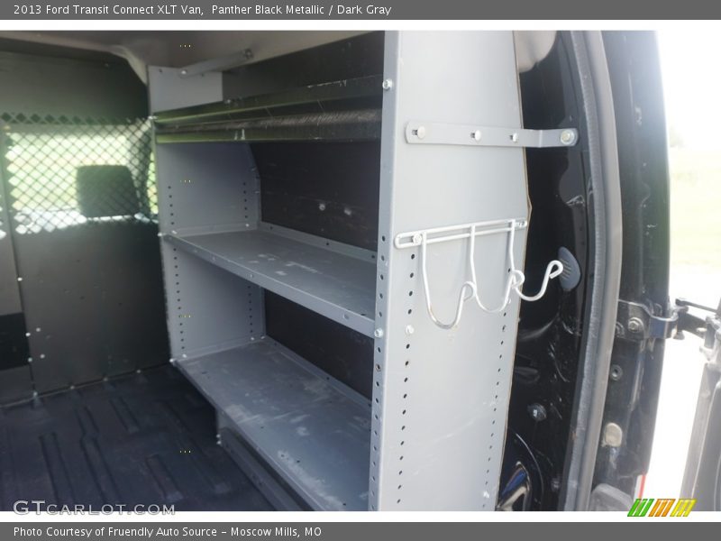 Panther Black Metallic / Dark Gray 2013 Ford Transit Connect XLT Van