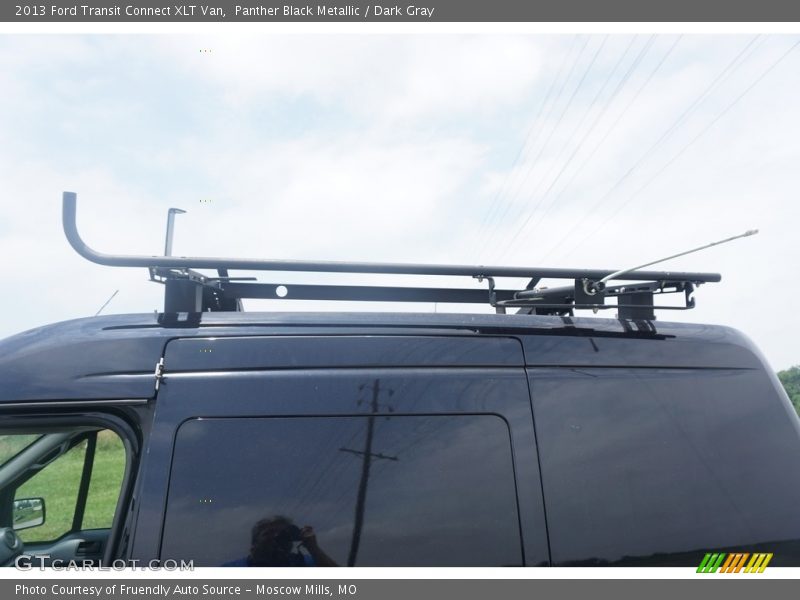 Panther Black Metallic / Dark Gray 2013 Ford Transit Connect XLT Van