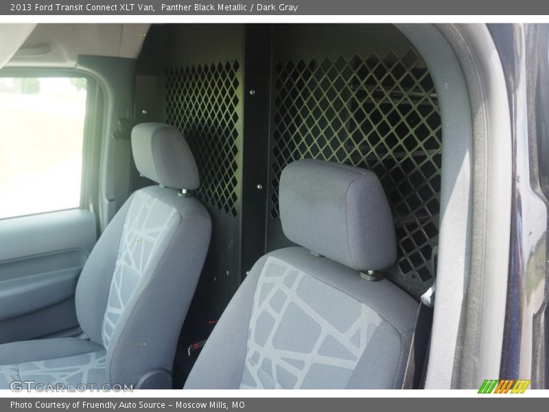 Panther Black Metallic / Dark Gray 2013 Ford Transit Connect XLT Van