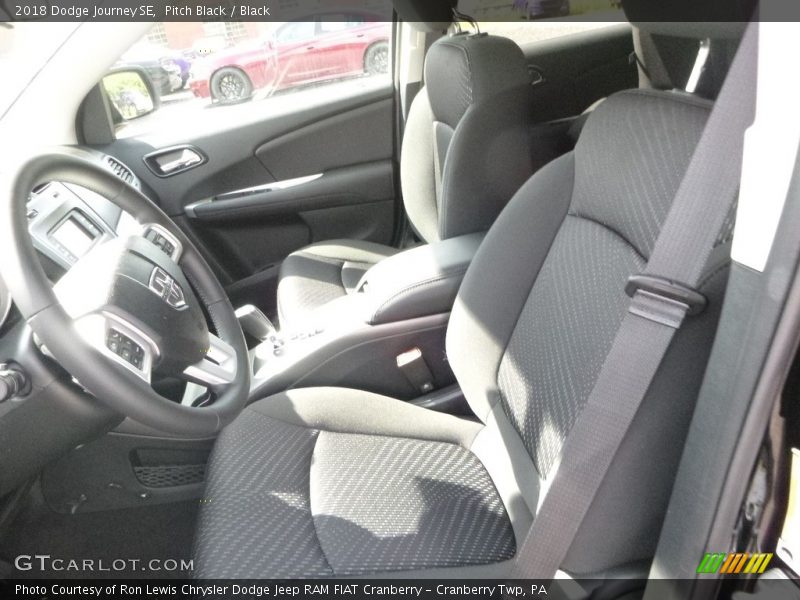 Pitch Black / Black 2018 Dodge Journey SE