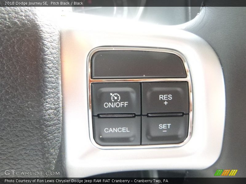 Pitch Black / Black 2018 Dodge Journey SE