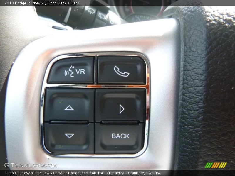 Pitch Black / Black 2018 Dodge Journey SE