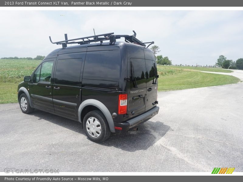 Panther Black Metallic / Dark Gray 2013 Ford Transit Connect XLT Van