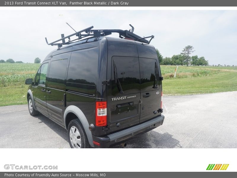 Panther Black Metallic / Dark Gray 2013 Ford Transit Connect XLT Van