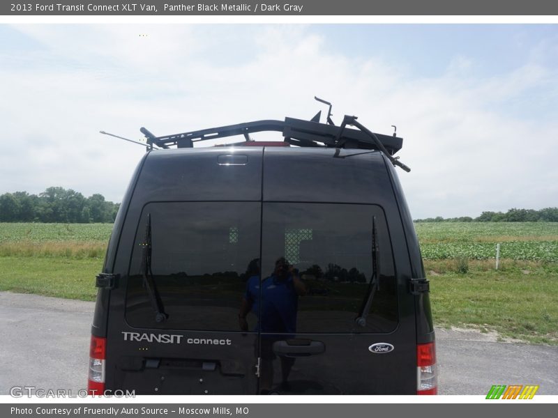 Panther Black Metallic / Dark Gray 2013 Ford Transit Connect XLT Van