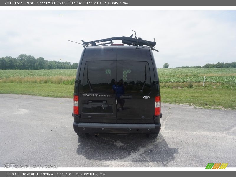 Panther Black Metallic / Dark Gray 2013 Ford Transit Connect XLT Van