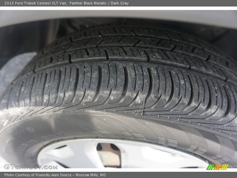 Panther Black Metallic / Dark Gray 2013 Ford Transit Connect XLT Van