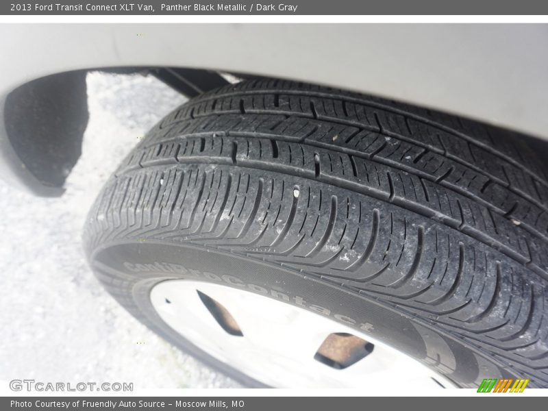 Panther Black Metallic / Dark Gray 2013 Ford Transit Connect XLT Van