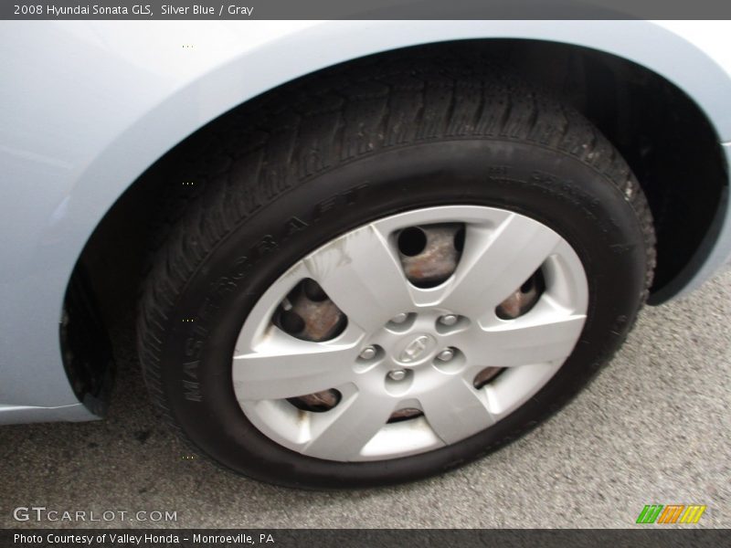 Silver Blue / Gray 2008 Hyundai Sonata GLS