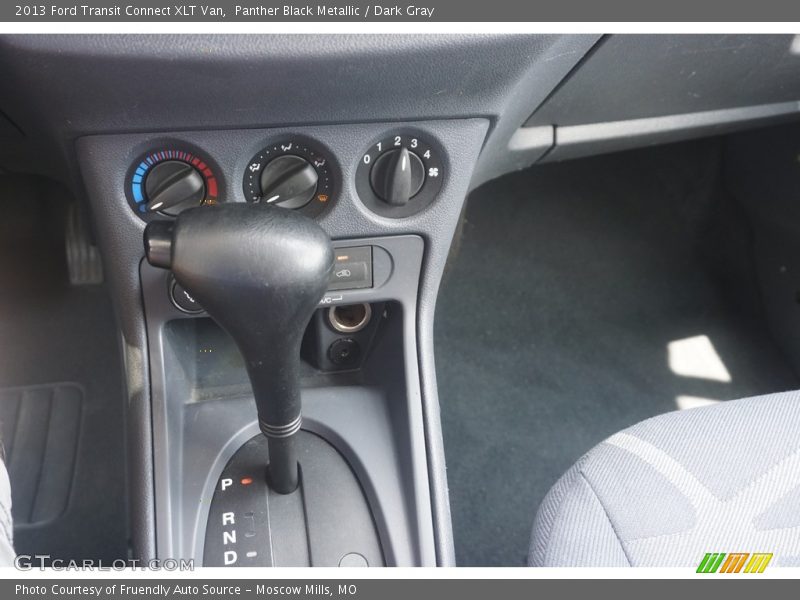 Panther Black Metallic / Dark Gray 2013 Ford Transit Connect XLT Van