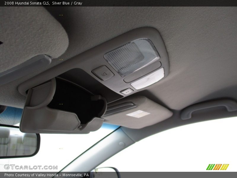 Silver Blue / Gray 2008 Hyundai Sonata GLS