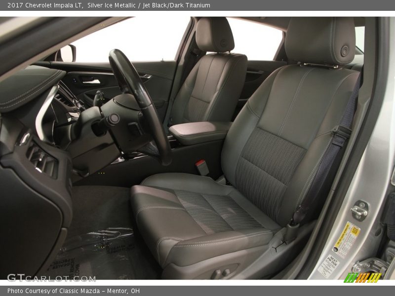 Silver Ice Metallic / Jet Black/Dark Titanium 2017 Chevrolet Impala LT