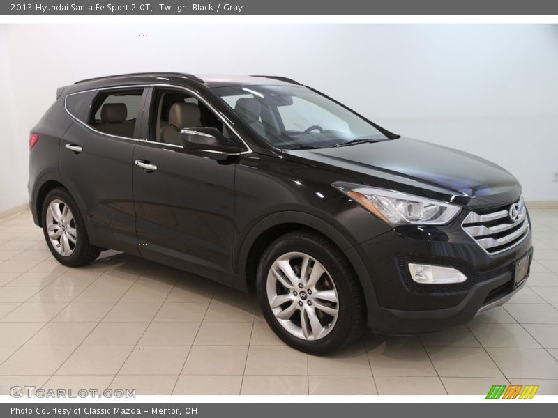 Twilight Black / Gray 2013 Hyundai Santa Fe Sport 2.0T