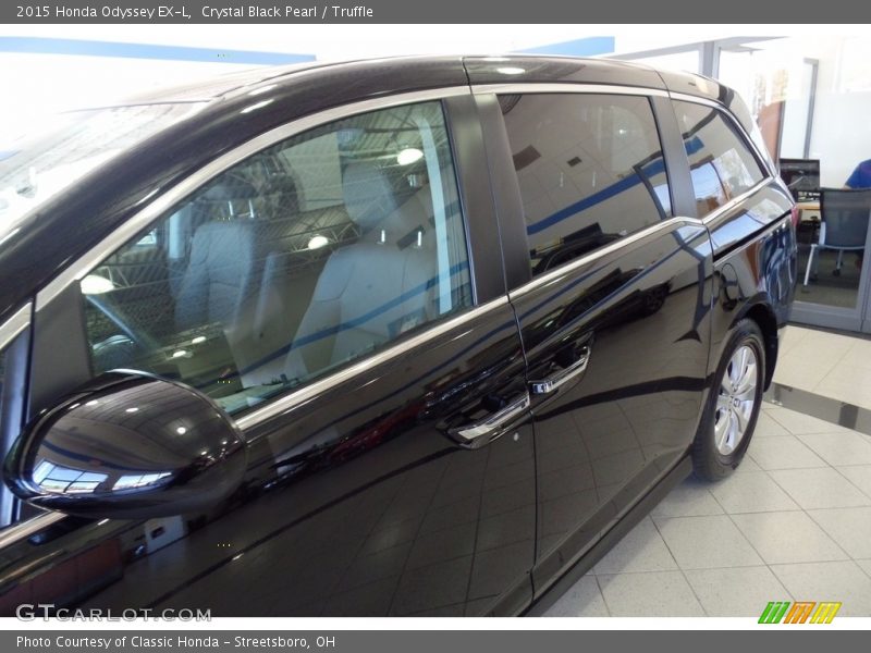 Crystal Black Pearl / Truffle 2015 Honda Odyssey EX-L