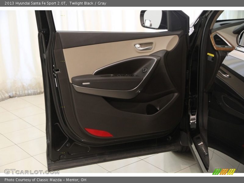Twilight Black / Gray 2013 Hyundai Santa Fe Sport 2.0T